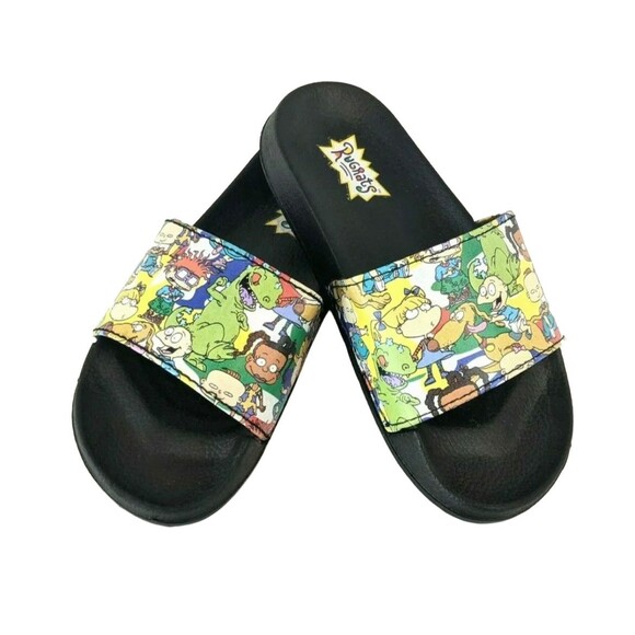 Rugrats Slide Sandal  Kids 13/1  New  Tommy Pickles | Chucky Finster | Reptar - Picture 2 of 5